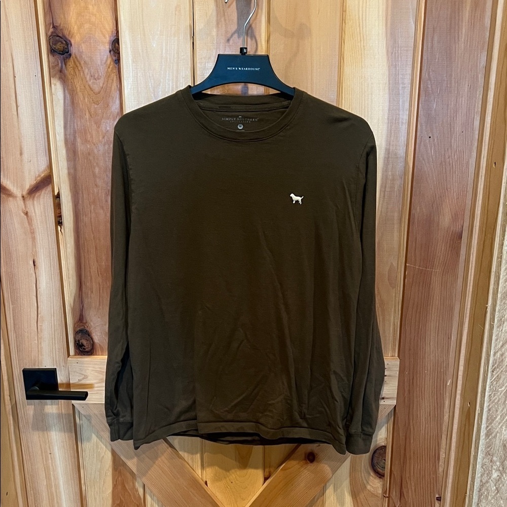 Simply Southern Dark Green Long Sleeve Tee